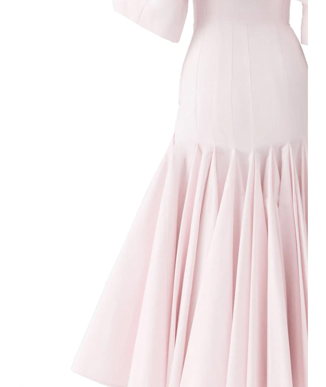 JACQUEMUS Розовое хлопковое платье, фото 3