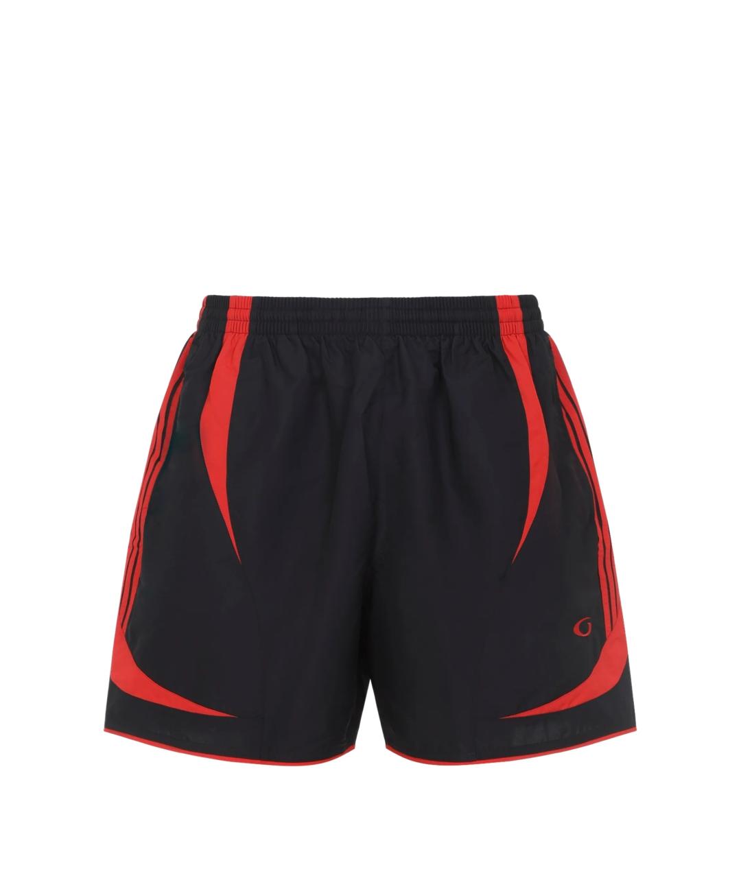 BALENCIAGA Черные полиэстеровые шорты, фото 1