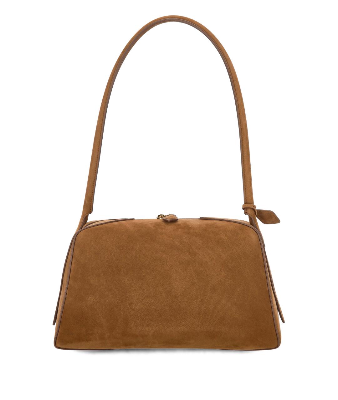 ALAIA Коричневая замшевая сумка через плечо, фото 3