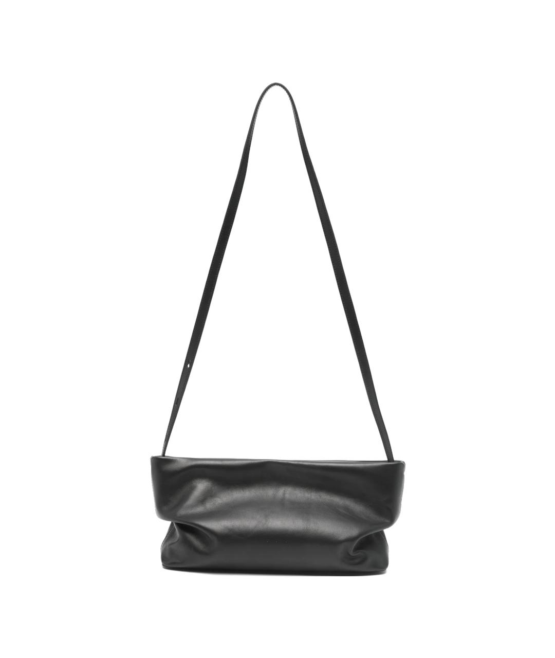 AESTHER EKME Черная кожаная сумка через плечо, фото 1