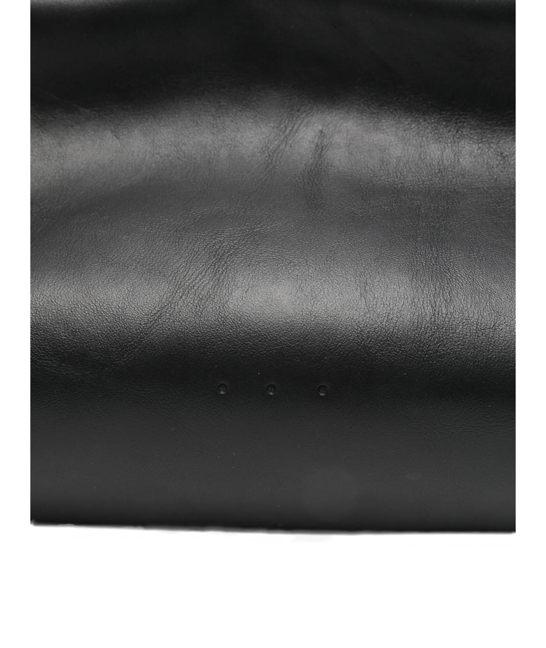 AESTHER EKME Черная кожаная сумка через плечо, фото 3