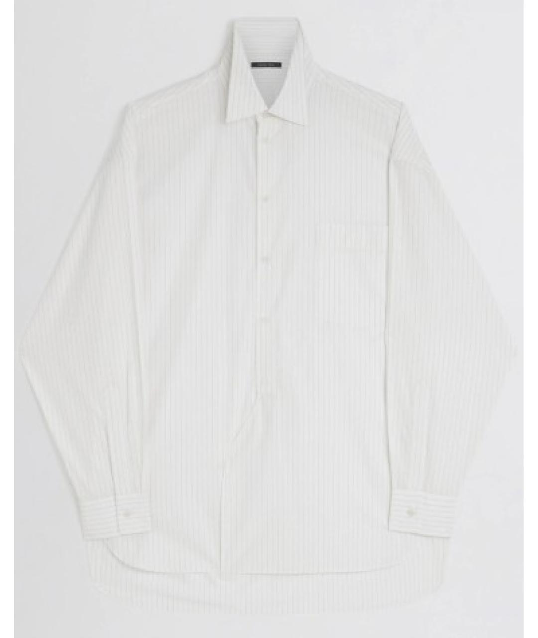 PHOEBE PHILO Белая хлопковая рубашка, фото 4