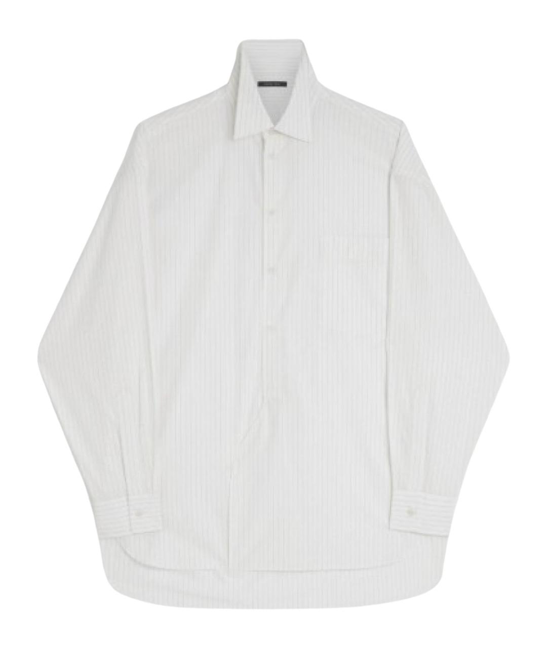 PHOEBE PHILO Белая хлопковая рубашка, фото 1