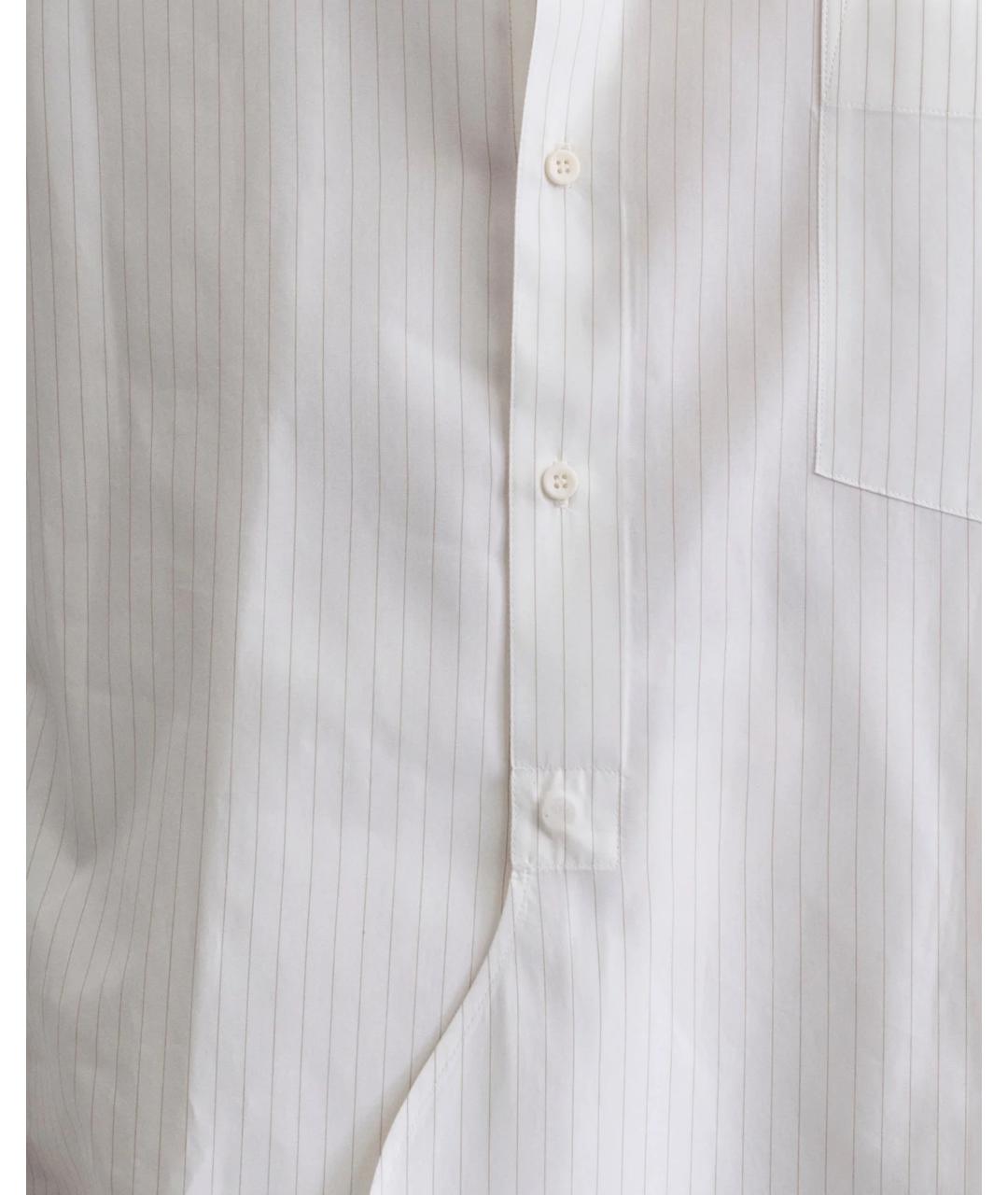 PHOEBE PHILO Белая хлопковая рубашка, фото 2