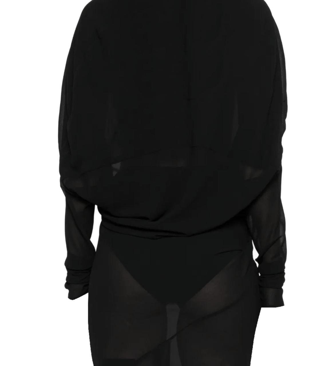 entire studios Черное полиэстеровое коктейльное платье, фото 2