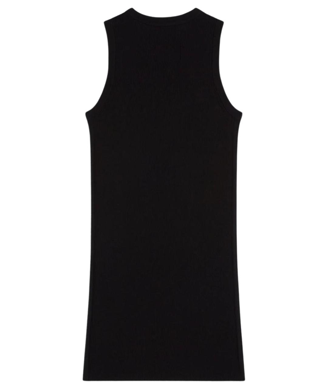 PHOEBE PHILO Черная кашемировая майка, фото 3