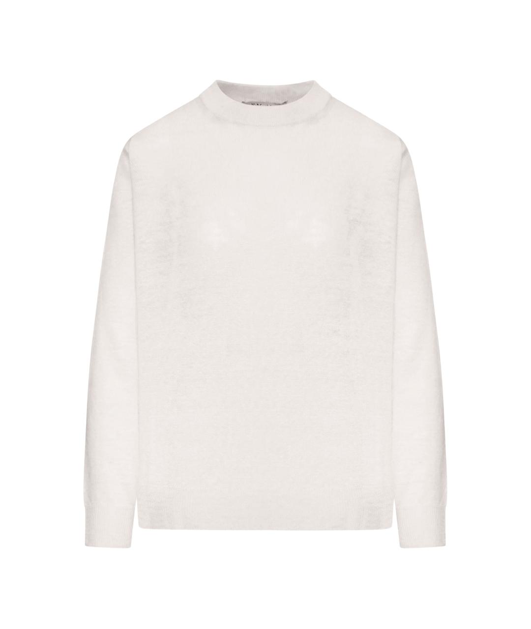 'S MAX MARA Белый льняной джемпер / свитер, фото 1