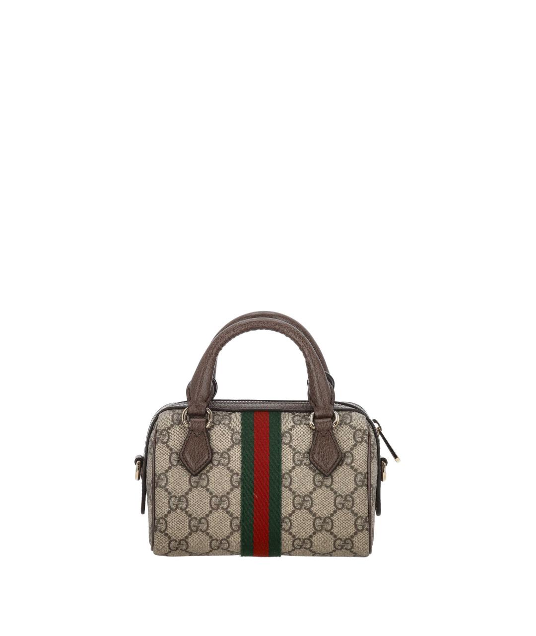 GUCCI Мульти тканевая сумка с короткими ручками, фото 3