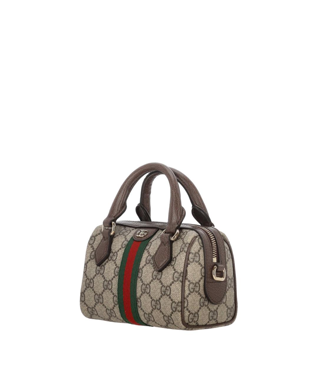 GUCCI Мульти тканевая сумка с короткими ручками, фото 2