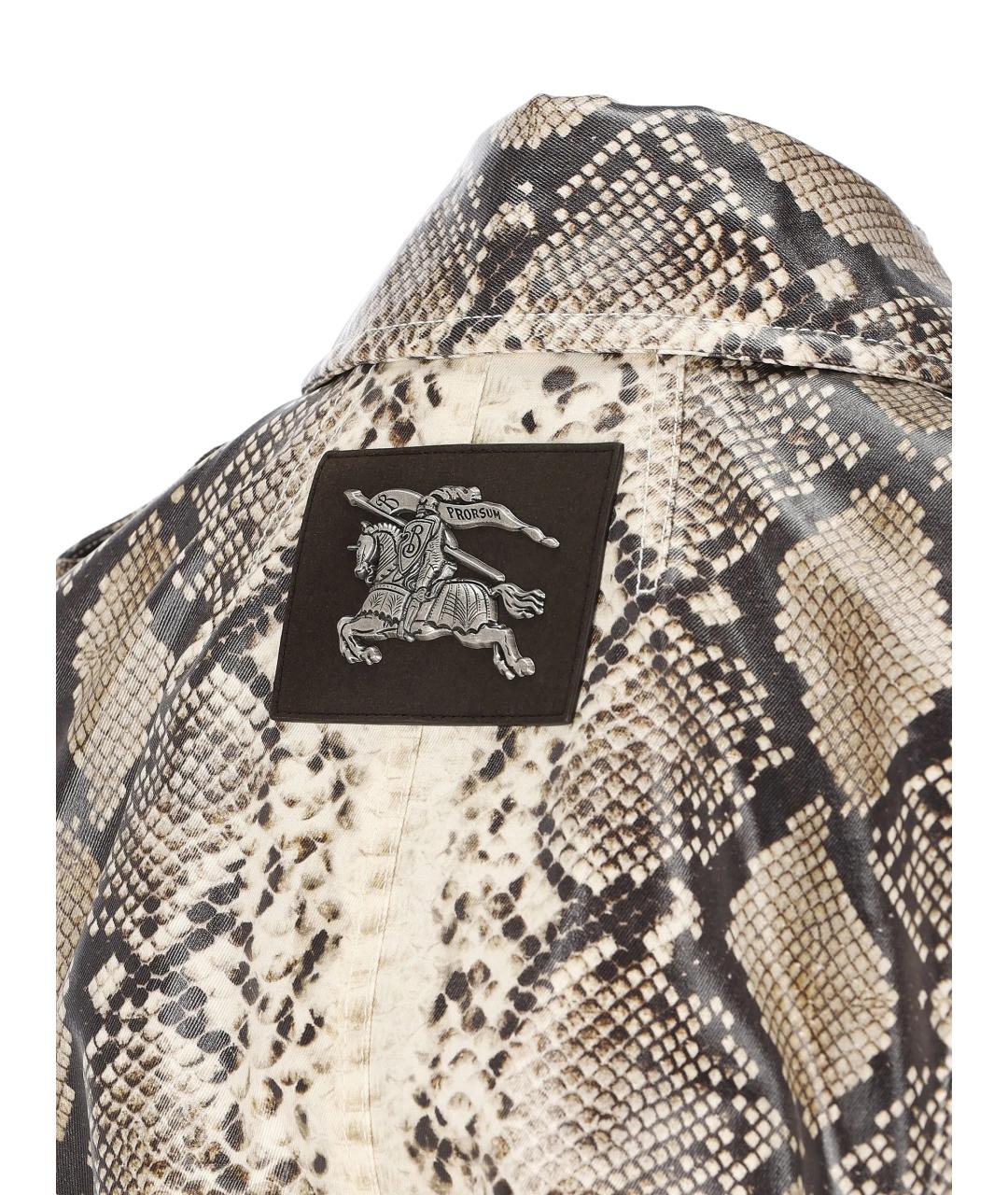 BURBERRY Мульти хлопковый тренч/плащ, фото 4