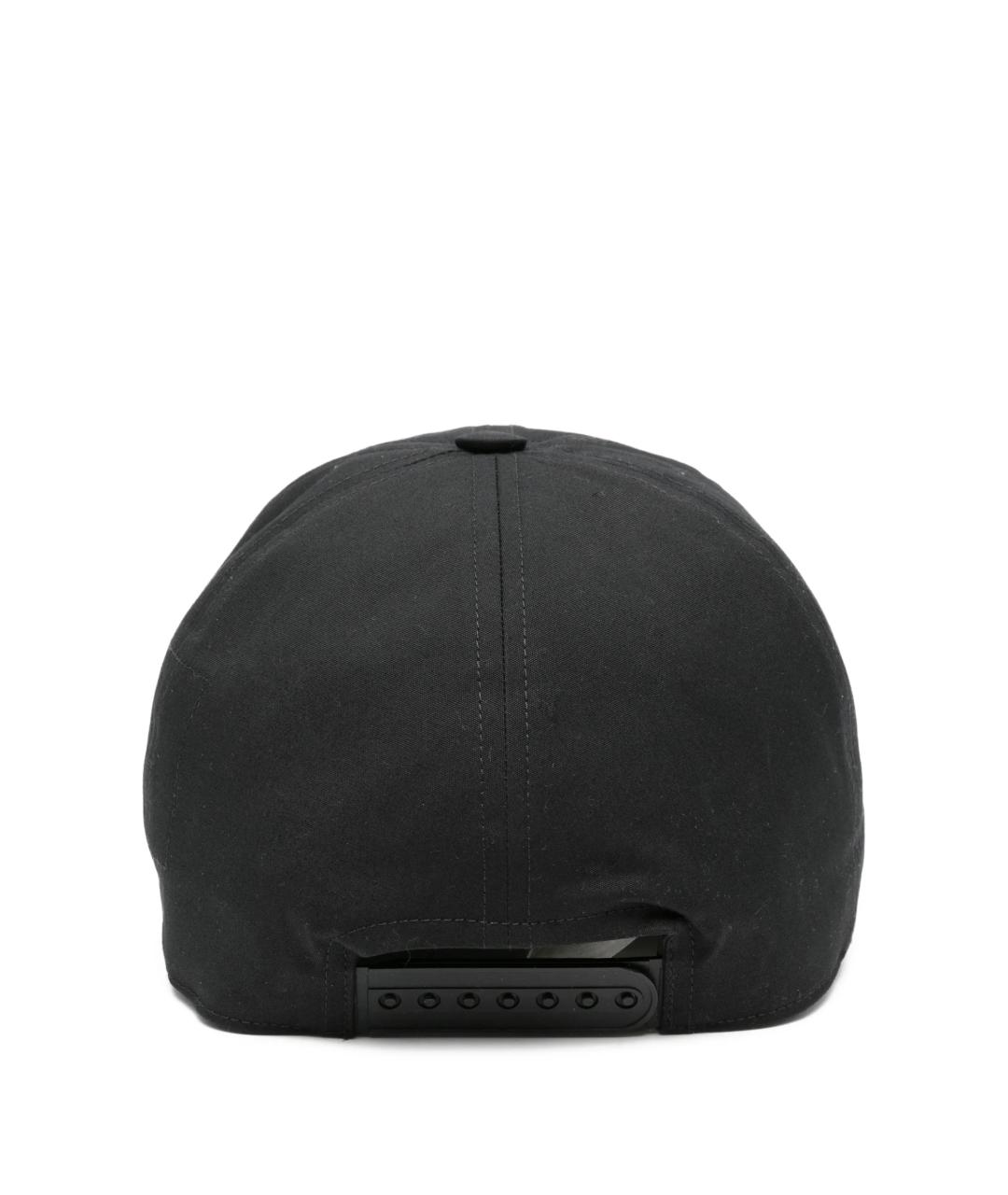 RICK OWENS DRKSHDW Черная хлопковая кепка/бейсболка, фото 3
