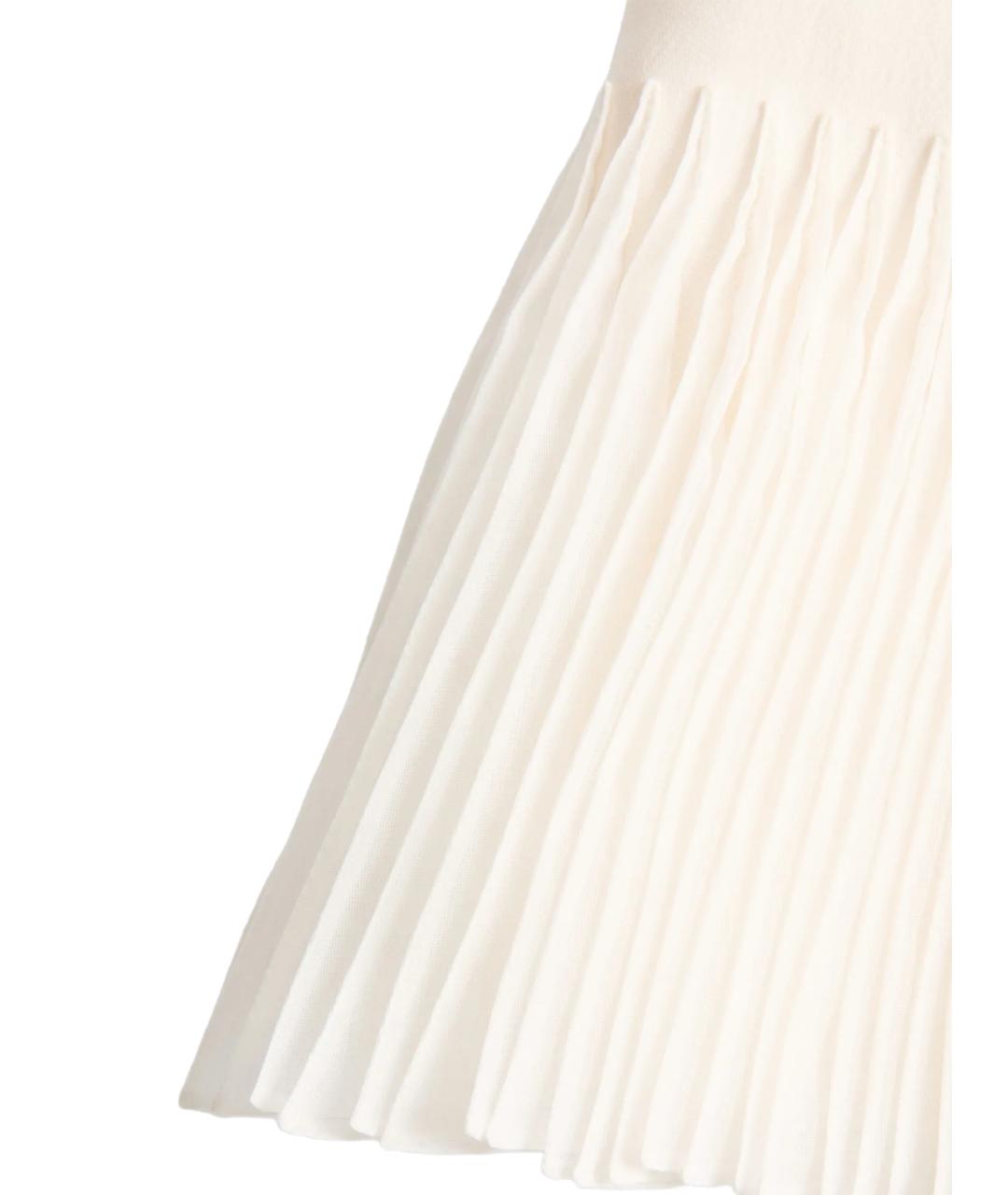 VALENTINO Бежевое шерстяное платье, фото 2