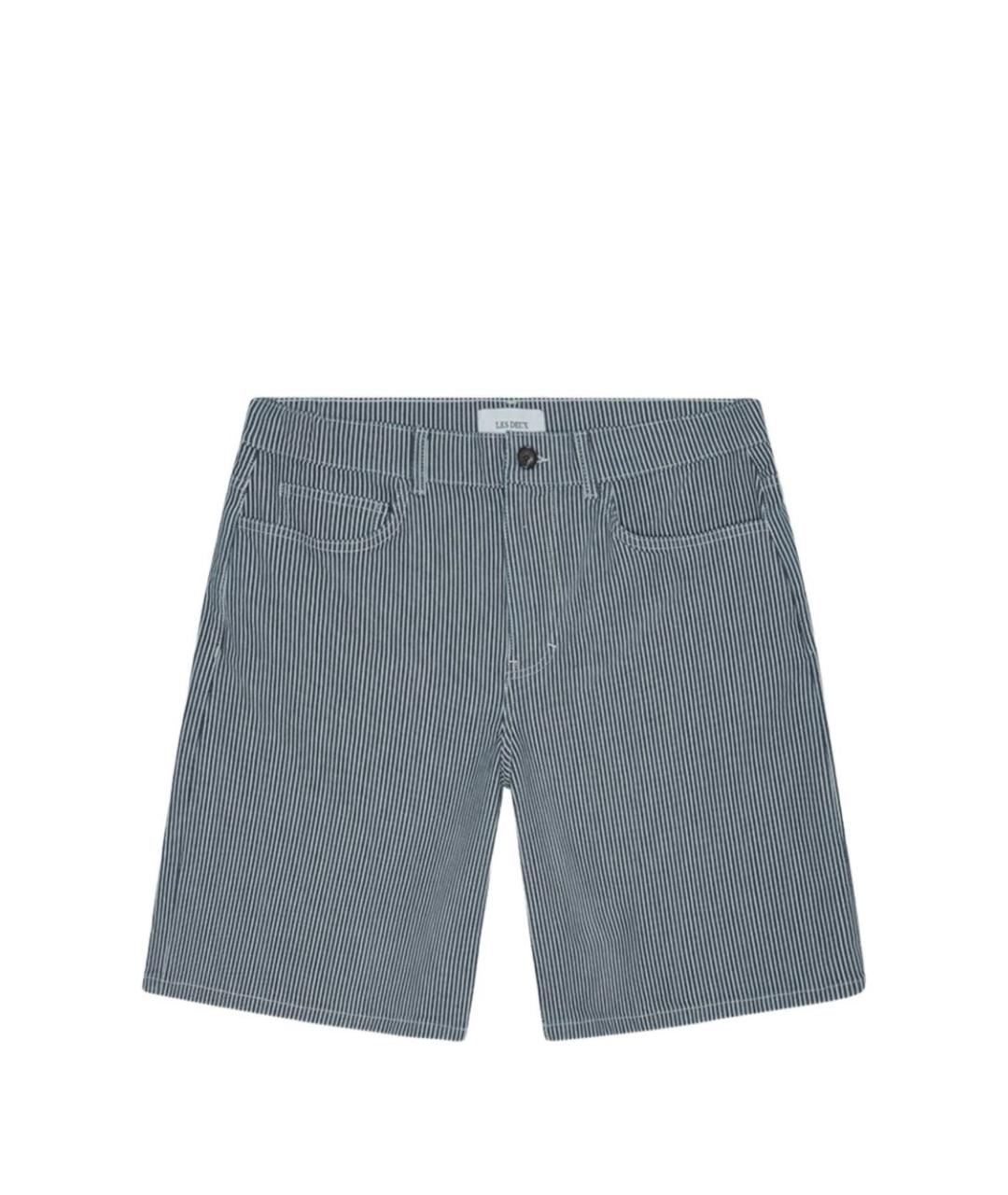 LES DEUX Синие хлопковые шорты, фото 1