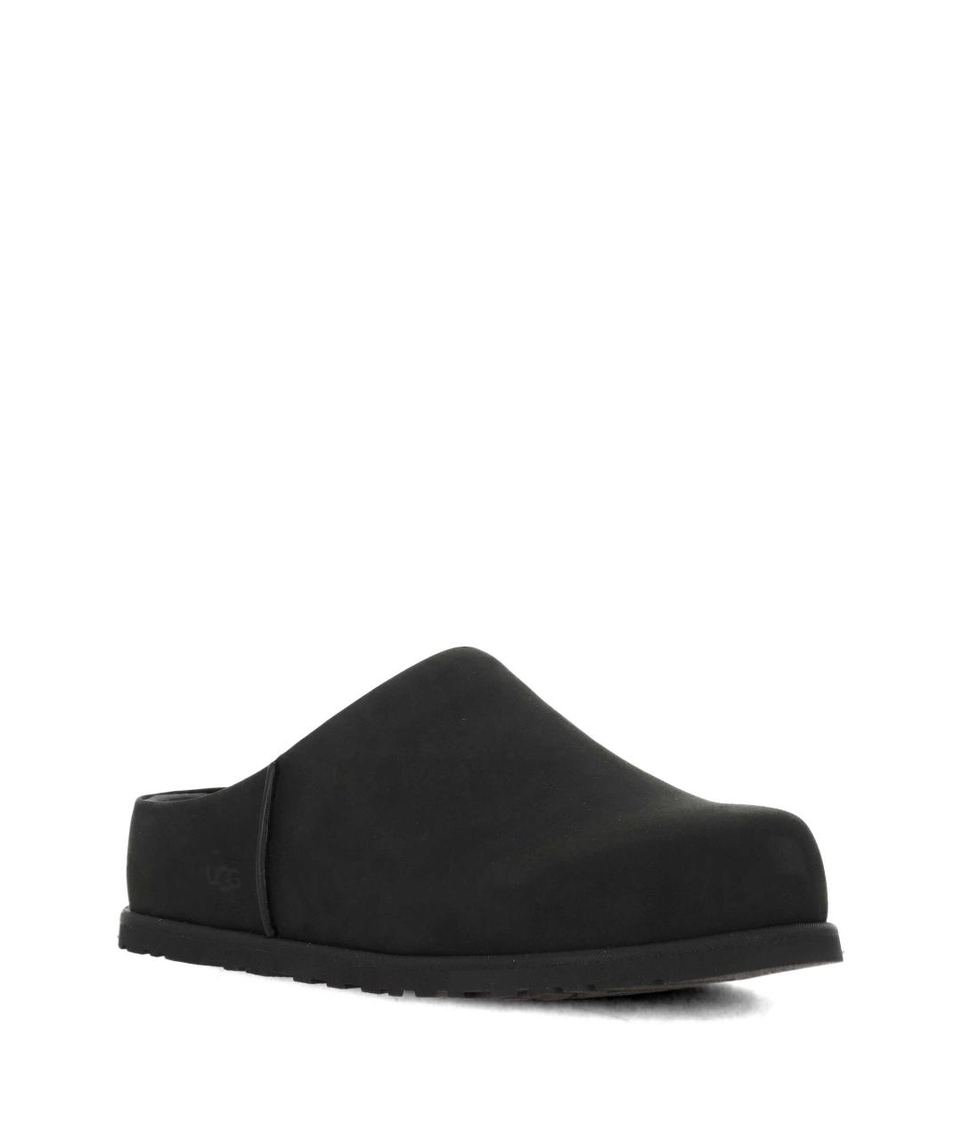 UGG AUSTRALIA Черные замшевые сандалии, фото 2