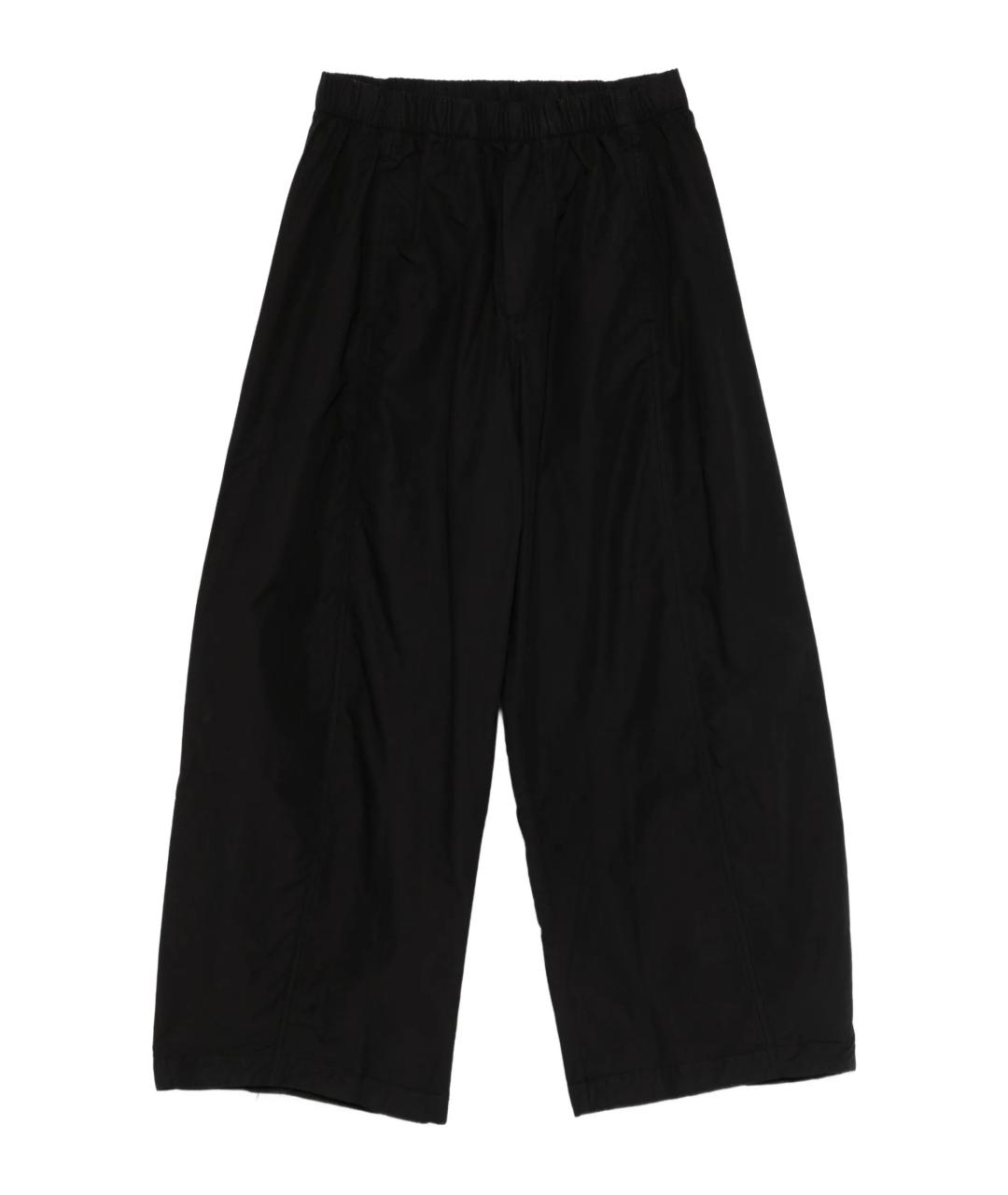 THOM KROM Черные хлопковые прямые брюки, фото 1