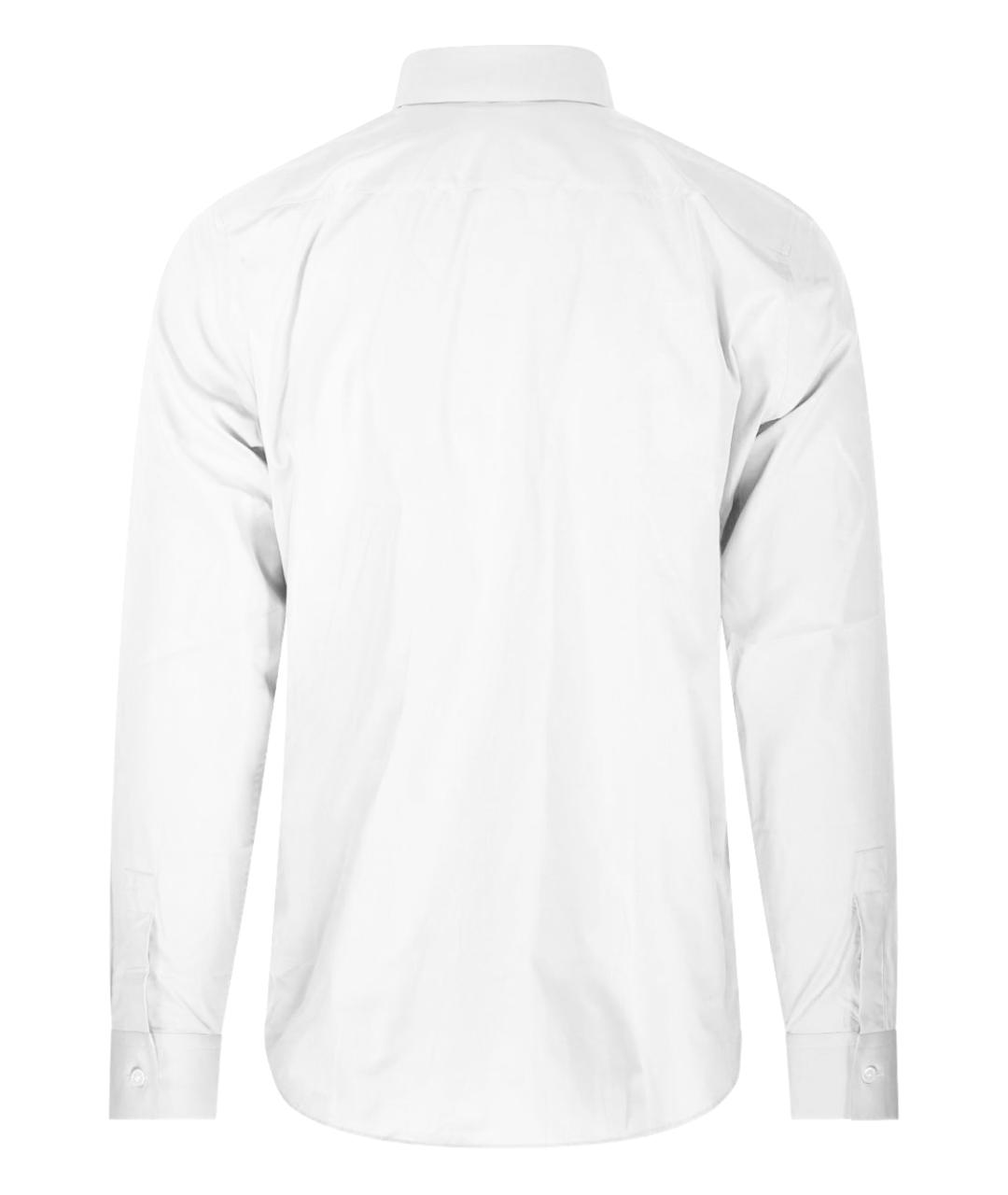 GUCCI Белая хлопковая классическая рубашка, фото 3