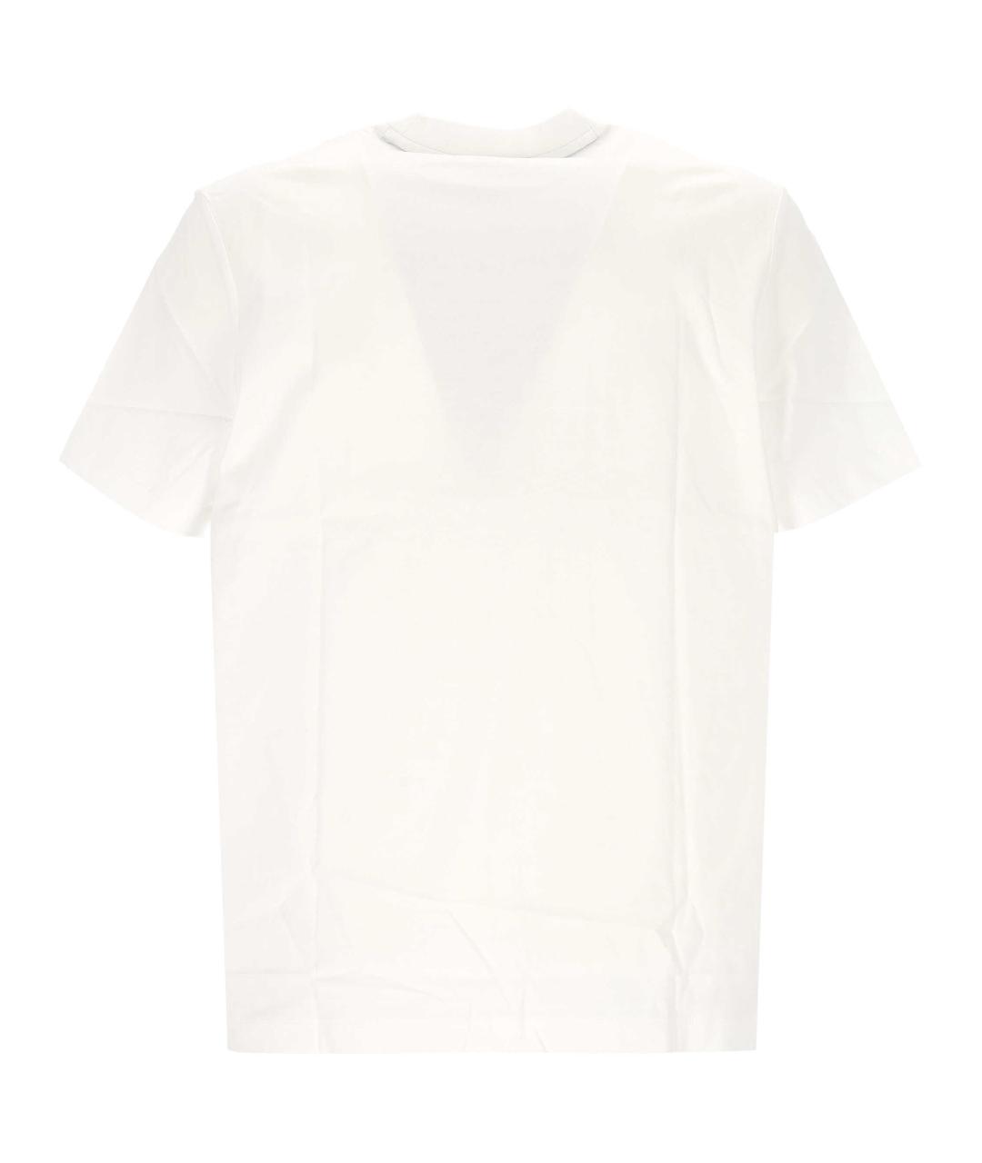 HUGO BOSS Белая хлопковая футболка, фото 3