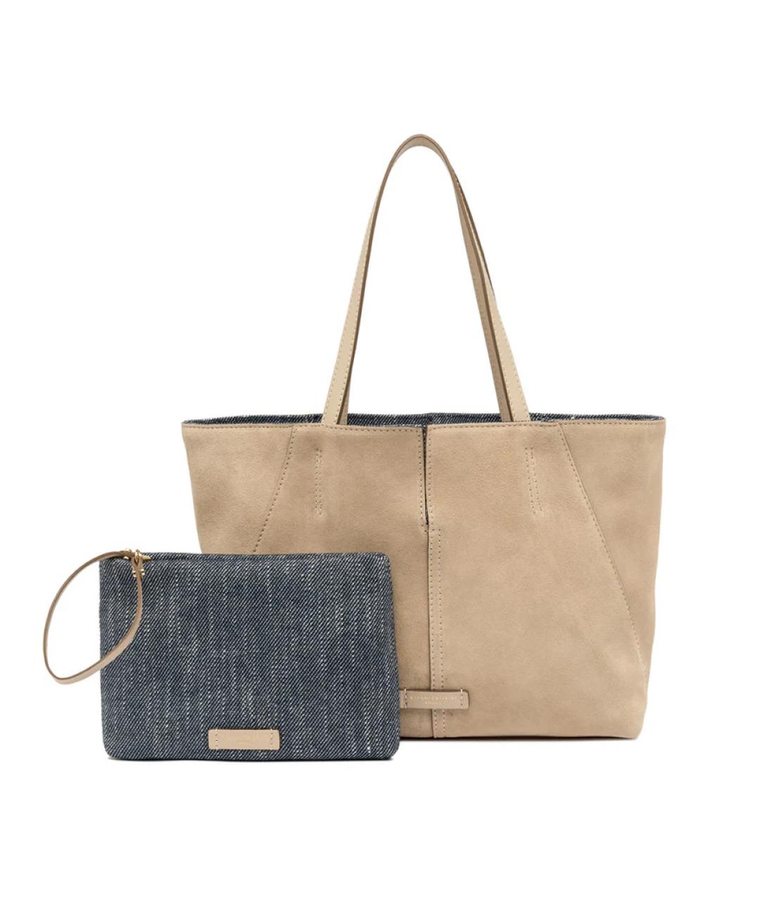 Gianni Chiarini Мульти замшевая сумка тоут, фото 3