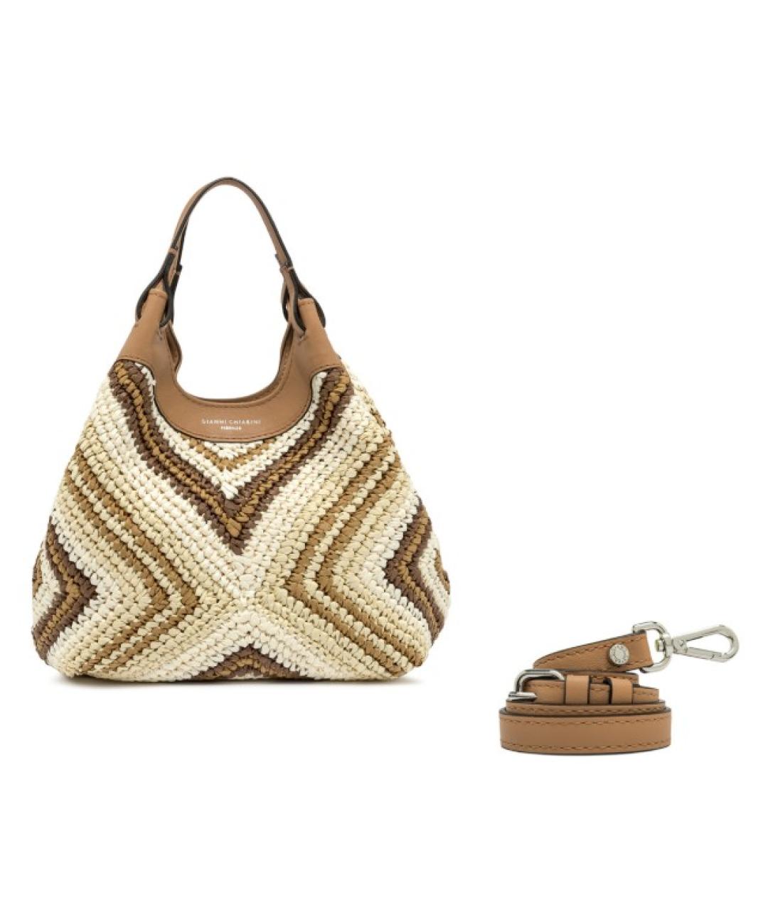 Gianni Chiarini Мульти пелетеная сумка тоут, фото 2