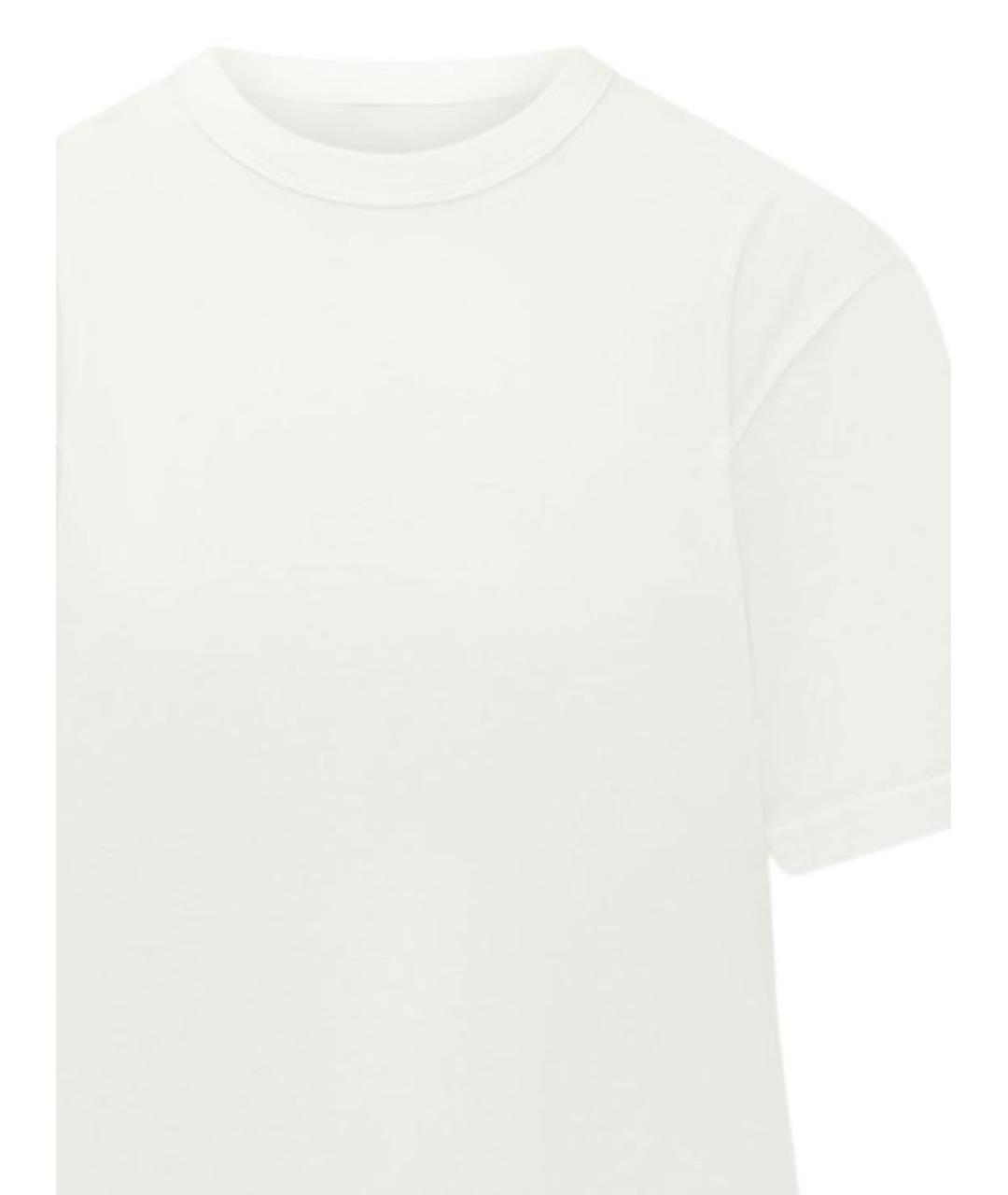 Ami Paris Белая хлопковая футболка, фото 2