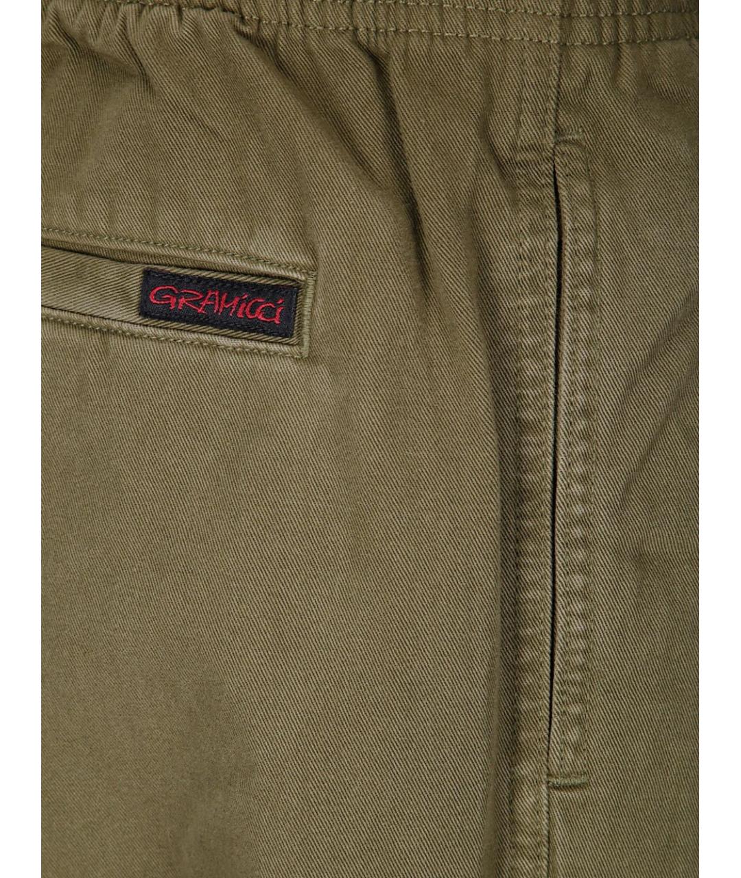 GRAMICCI Зеленые хлопковые повседневные брюки, фото 3