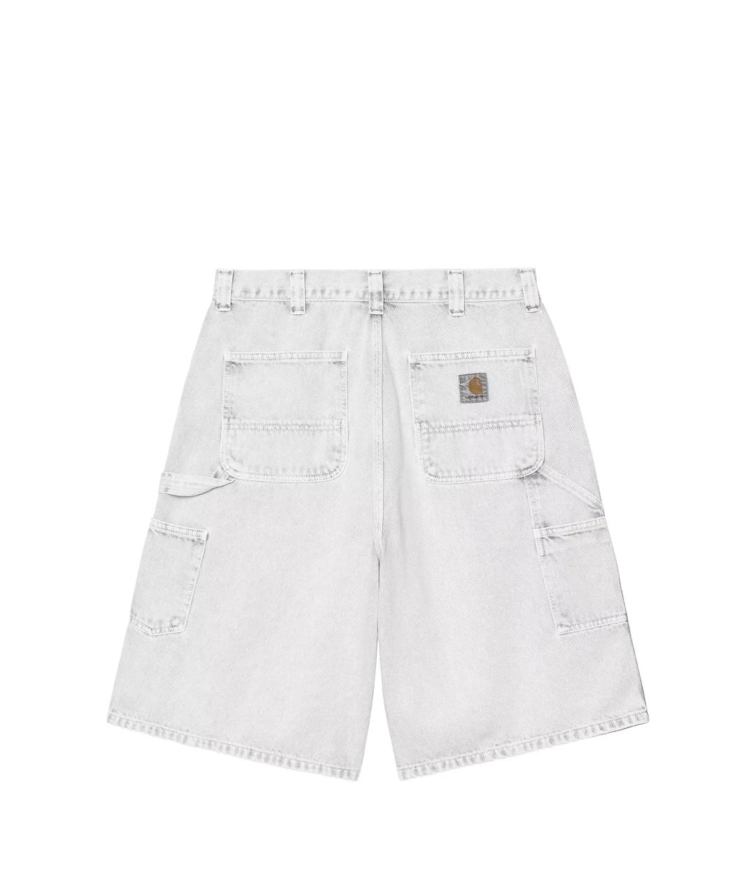 CARHARTT WIP Серые хлопковые шорты, фото 3