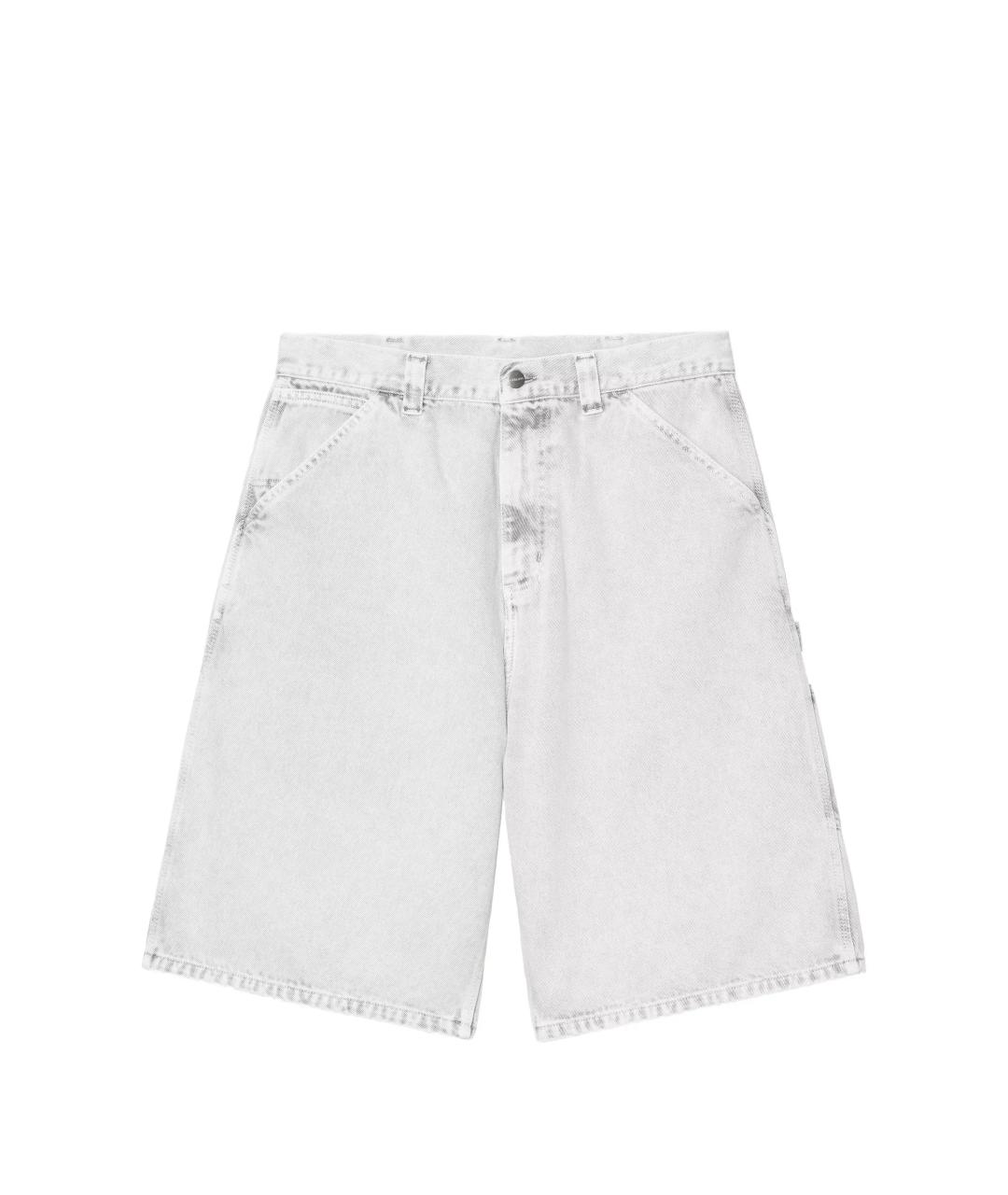 CARHARTT WIP Серые хлопковые шорты, фото 1