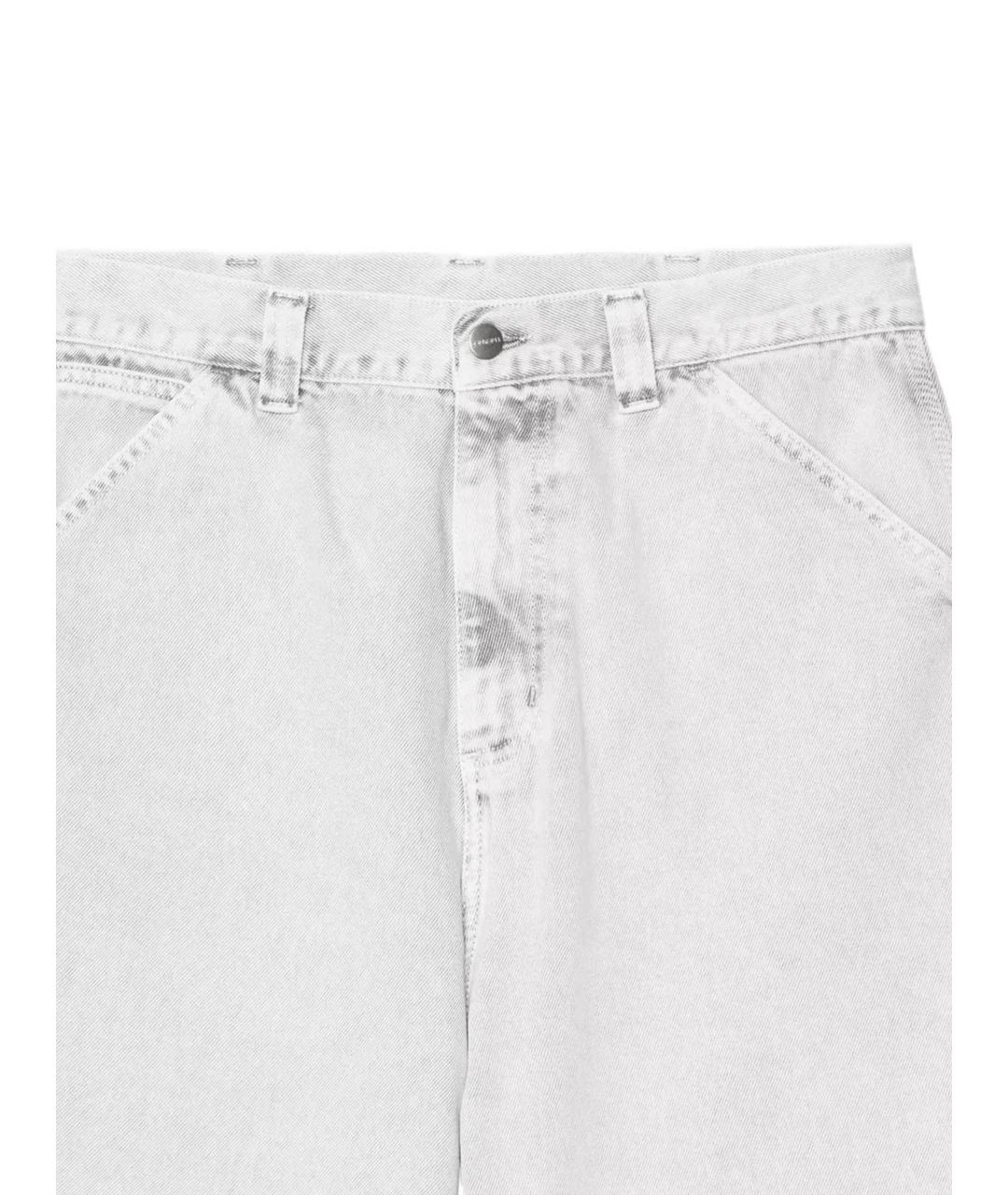 CARHARTT WIP Серые хлопковые шорты, фото 2