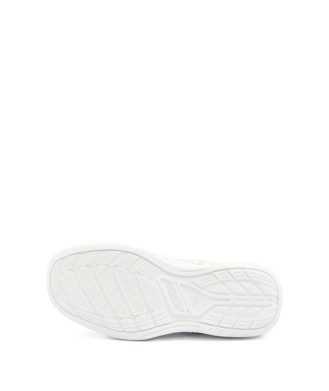 BALENCIAGA Белые кожаные кроссовки, фото 5