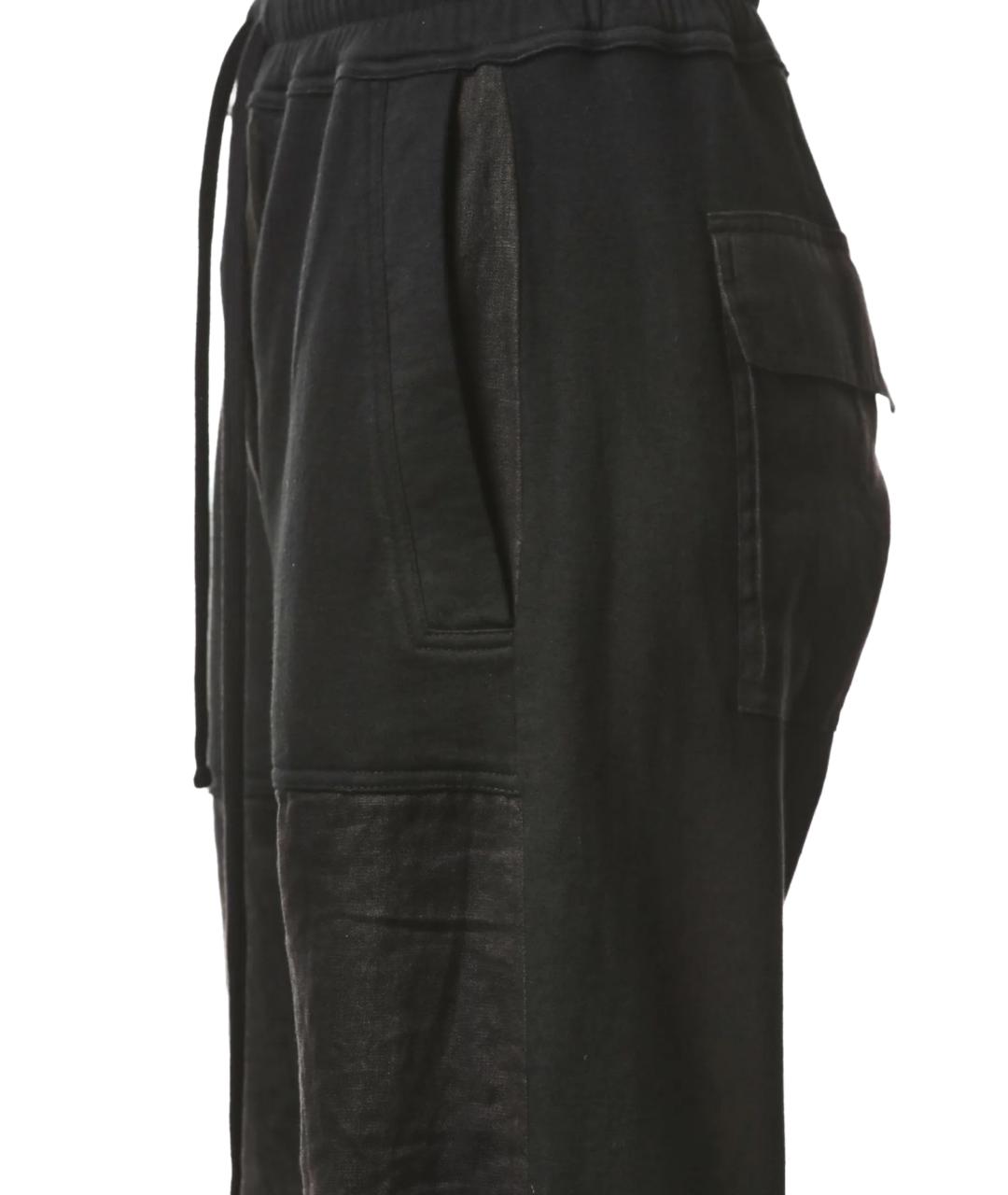 THOM KROM Черные хлопковые прямые брюки, фото 2