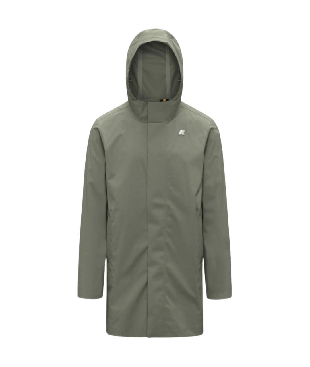 K-WAY Зеленая полиэстеровая парка, фото 1