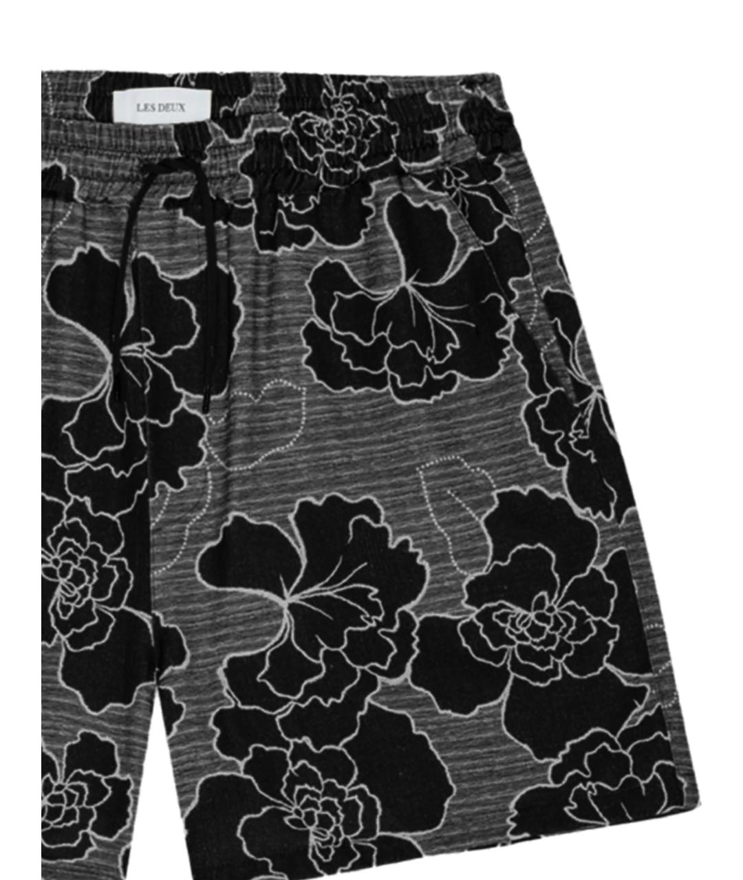 LES DEUX Черные хлопковые шорты, фото 2