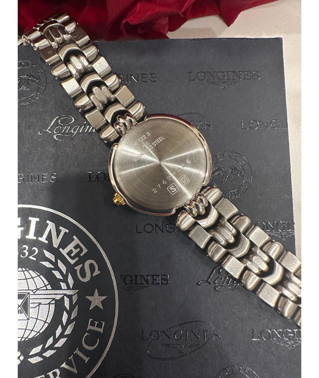 LONGINES Белые часы, фото 2