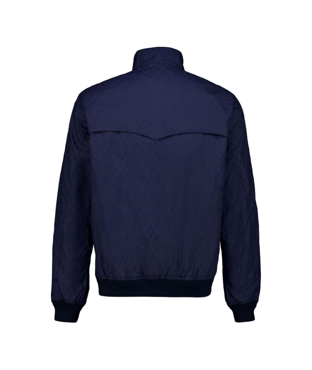 VALENTINO Синяя полиамидовая куртка, фото 4