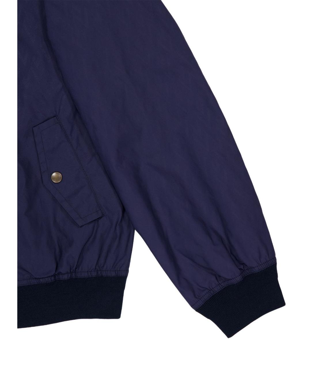 VALENTINO Синяя полиамидовая куртка, фото 3