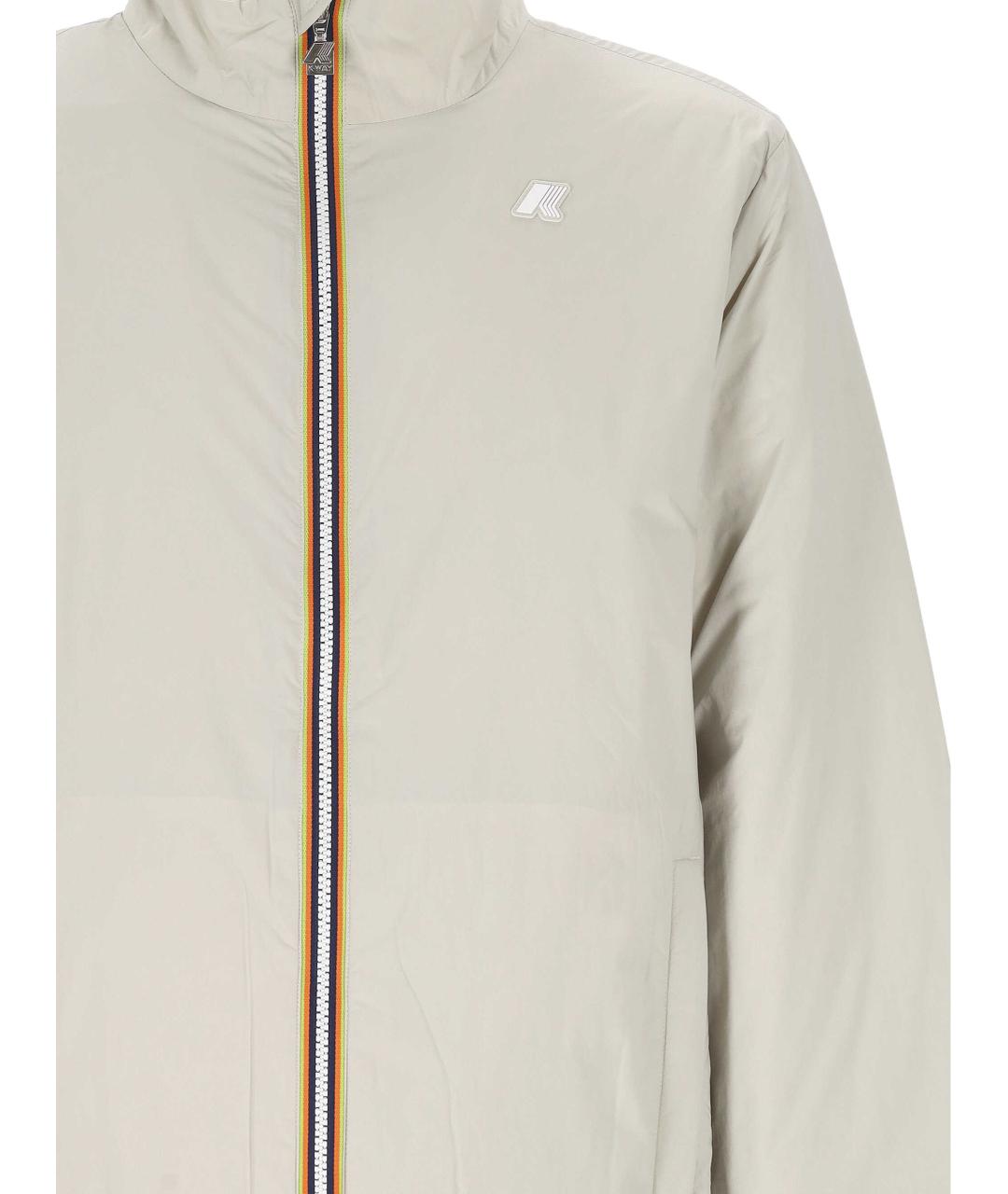 K-WAY Серая полиамидовая куртка, фото 2