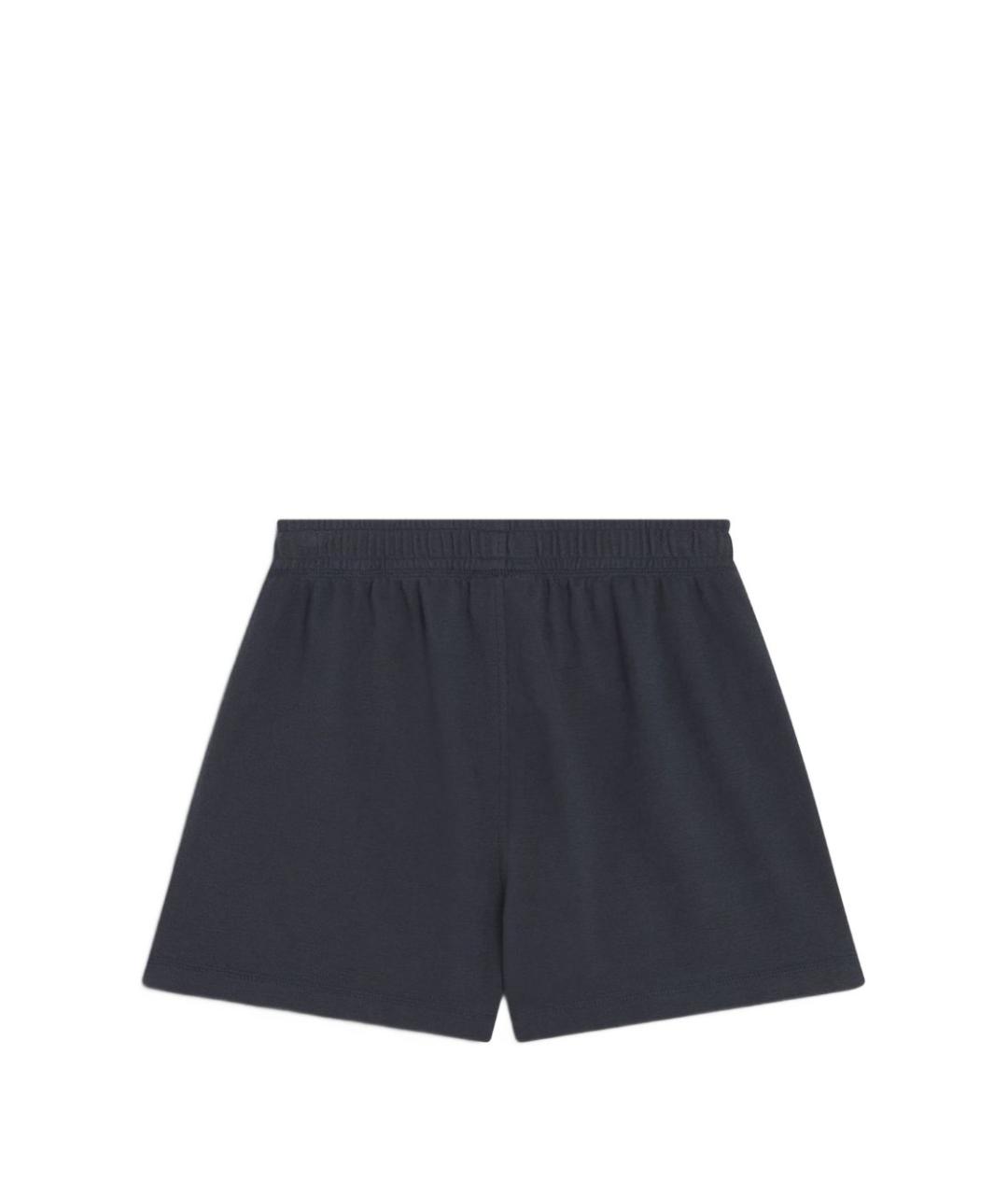 MAISON KITSUNE Серые хлопковые шорты, фото 3