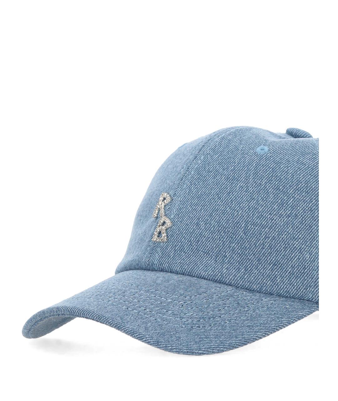RUSLAN BAGINSKIY Голубая хлопковая кепка, фото 2