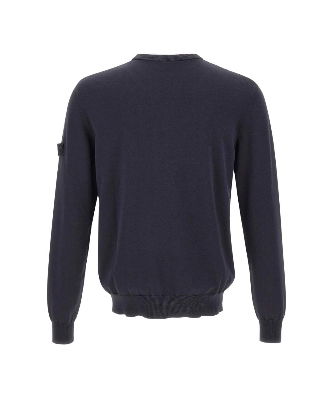 PEUTEREY Синий хлопковый джемпер / свитер, фото 3