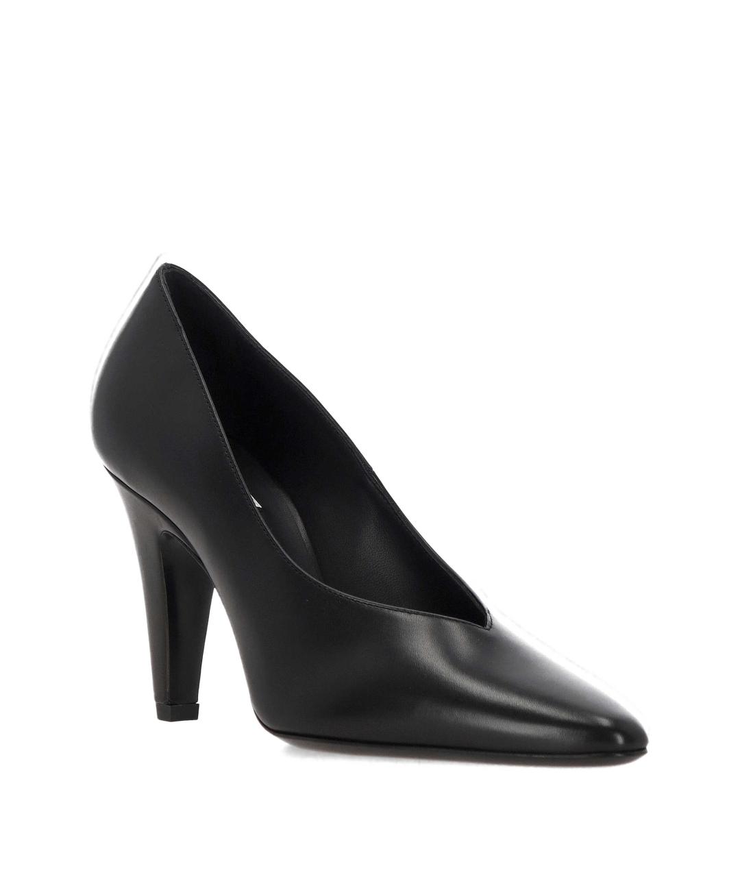 ALAIA Черные кожаные туфли, фото 2