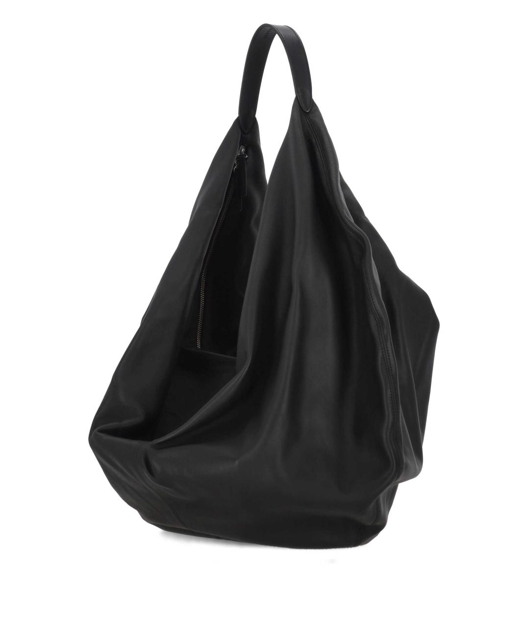 AESTHER EKME Черная кожаная сумка тоут, фото 2