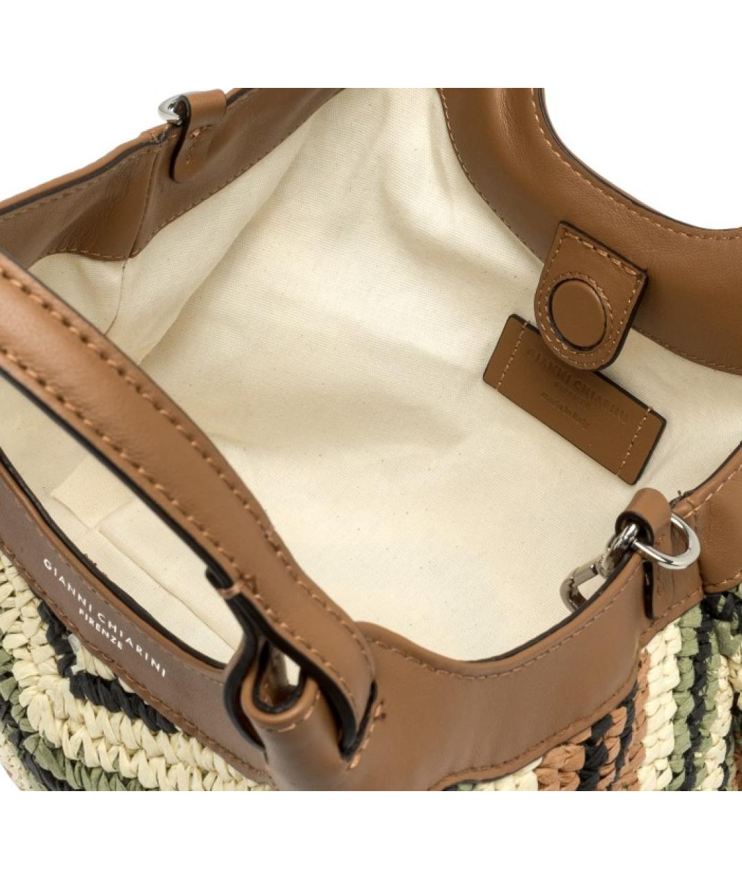 Gianni Chiarini Мульти пелетеная сумка тоут, фото 4