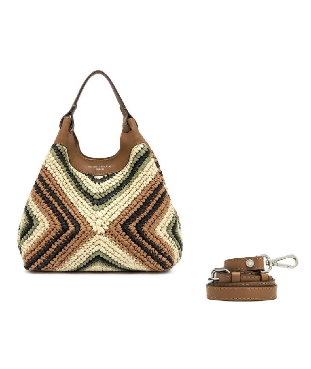 Gianni Chiarini Мульти пелетеная сумка тоут, фото 2