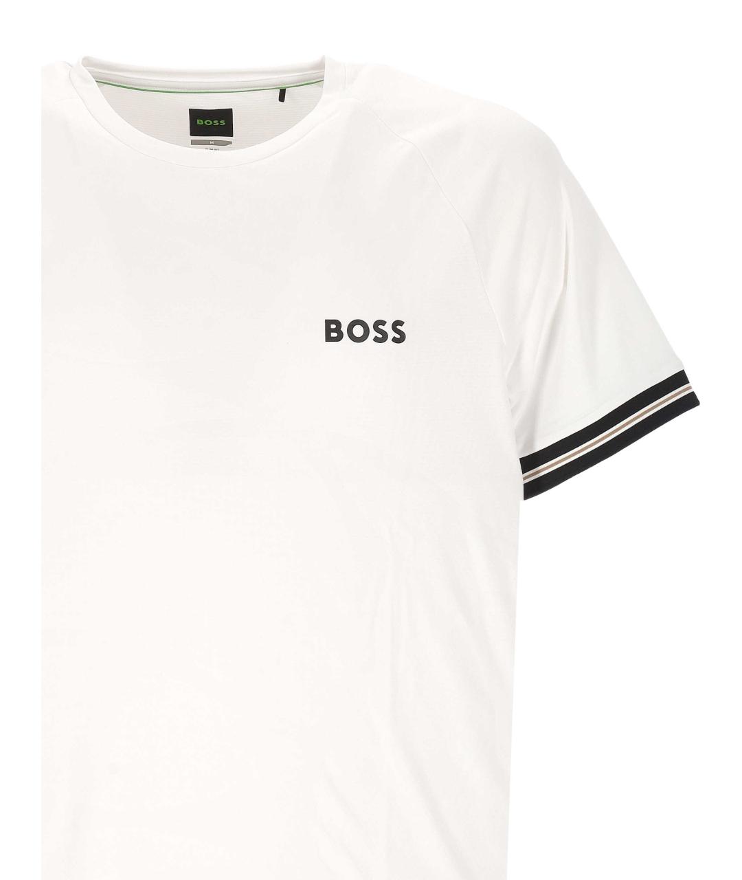 HUGO BOSS Белая футболка, фото 2