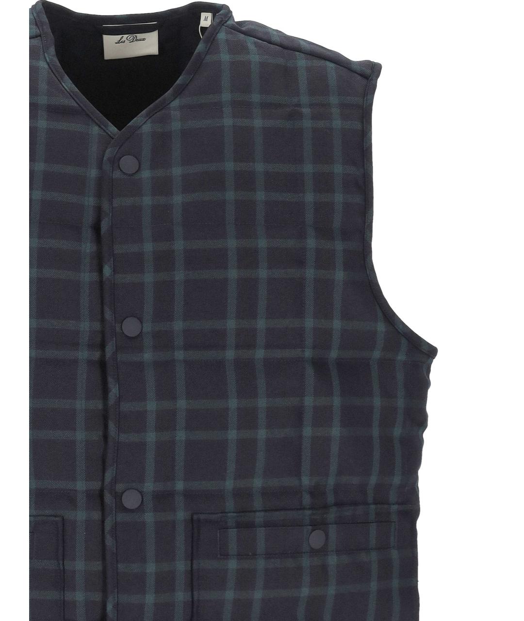 LES DEUX Синий полиэстеровый жилет, фото 2