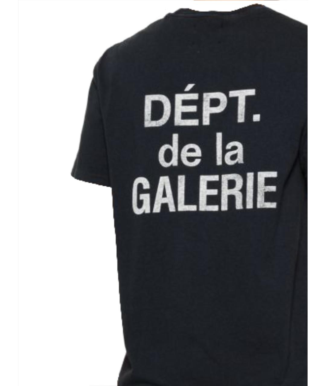 Gallery Dept Черная хлопковая футболка, фото 3