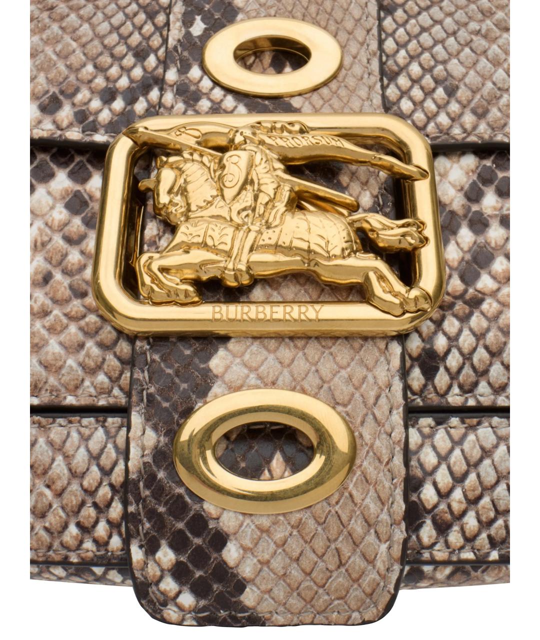 BURBERRY Мульти кожаная сумка через плечо, фото 4