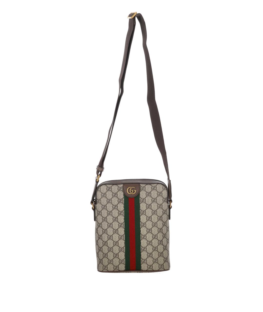 GUCCI Мульти тканевая сумка на плечо, фото 1