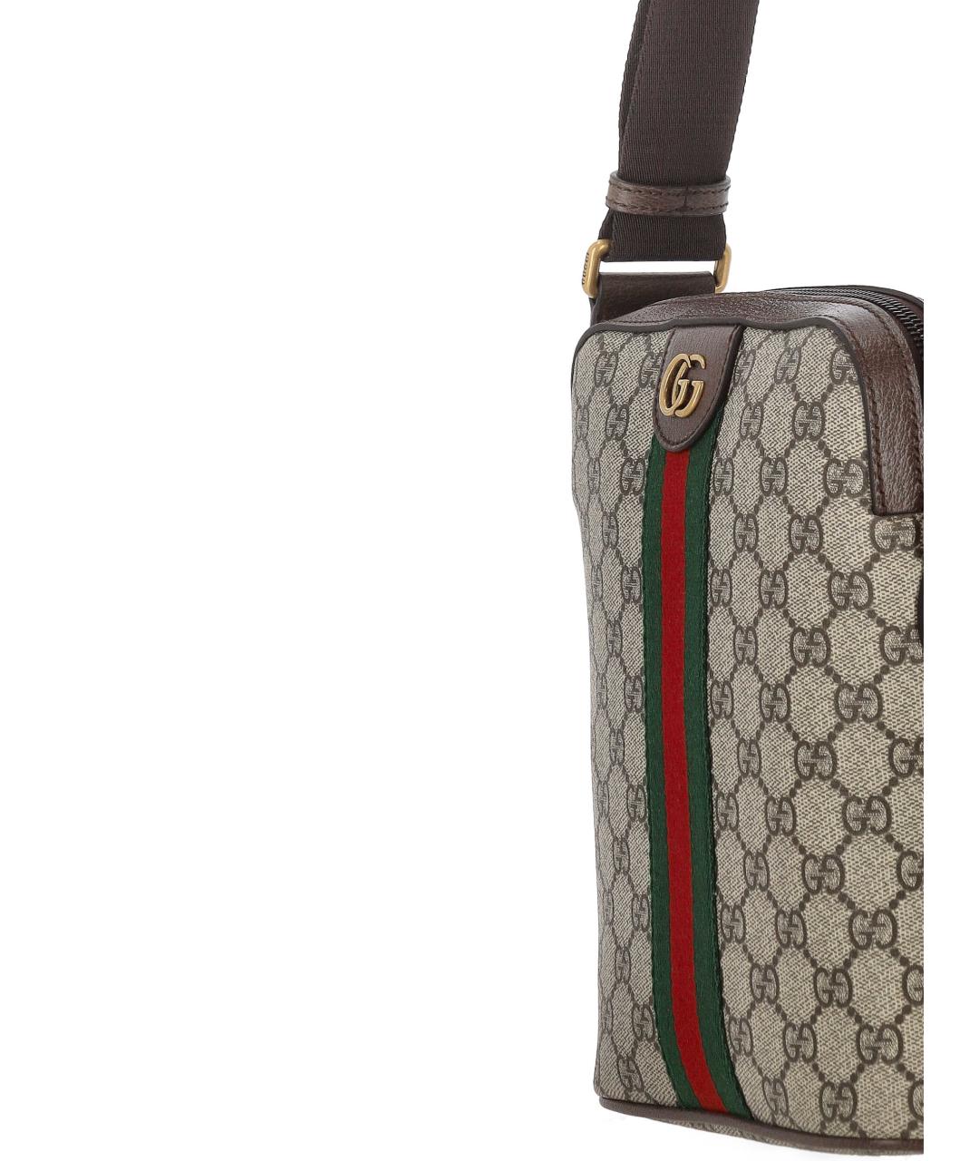 GUCCI Мульти тканевая сумка на плечо, фото 4