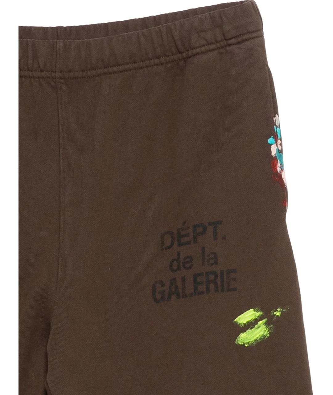 Gallery Dept Коричневые хлопковые повседневные брюки, фото 2